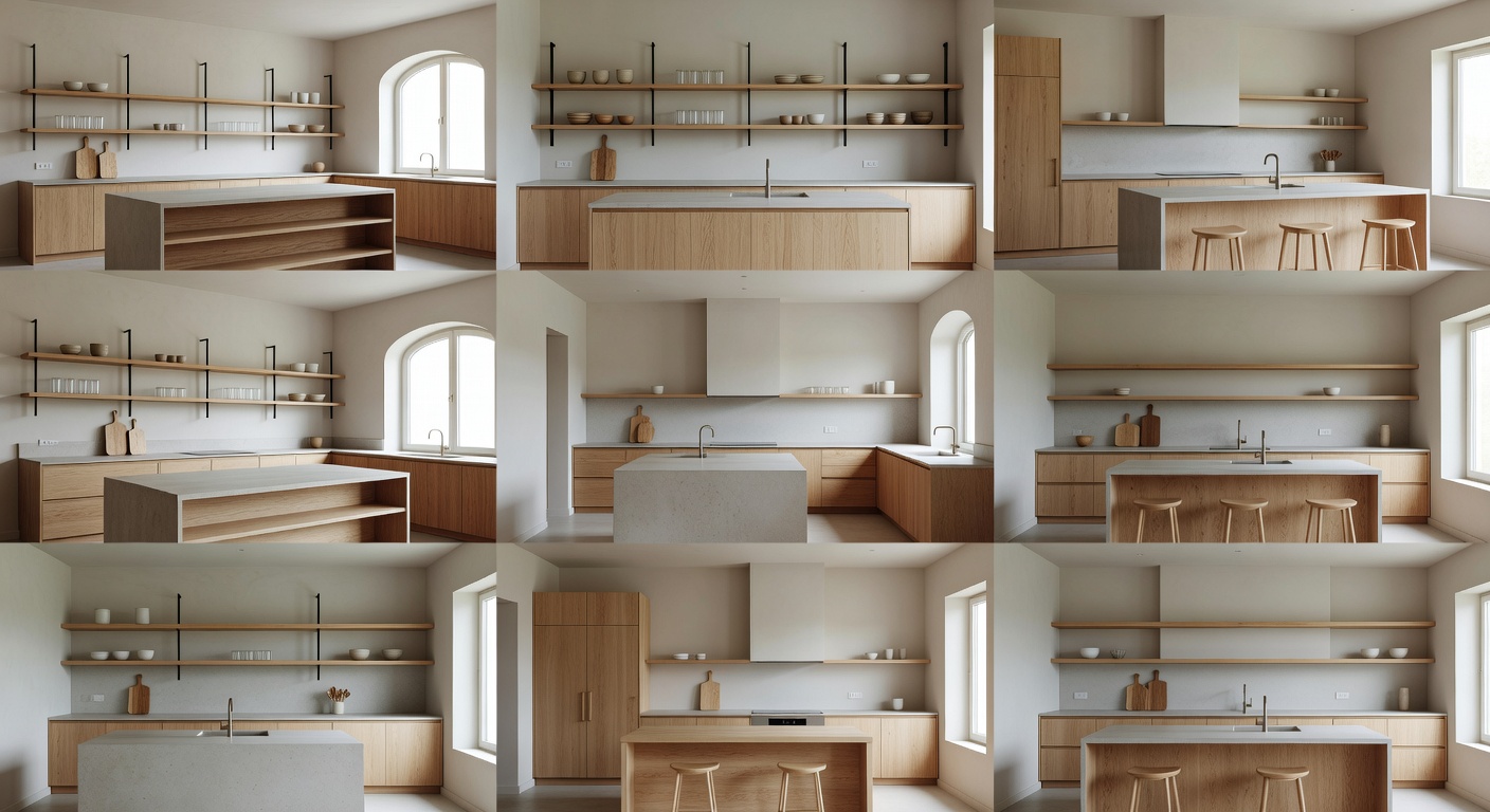 Natural light kitchen