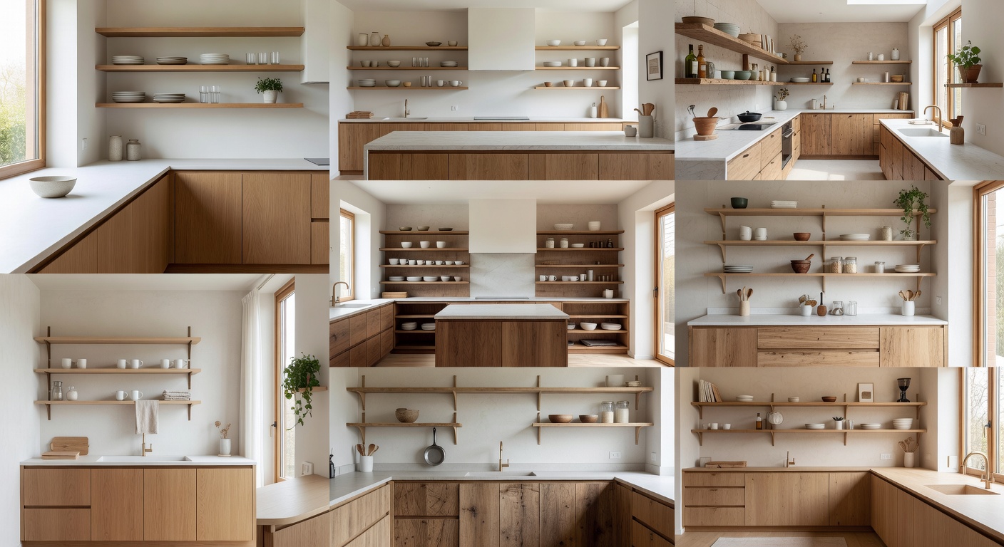Simple kitchen island layout